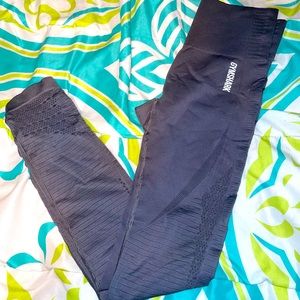 GYMSHARK POWER GREY LEGGINGS